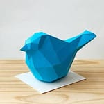 Low-Poly Paper Sculpture and Papercraft