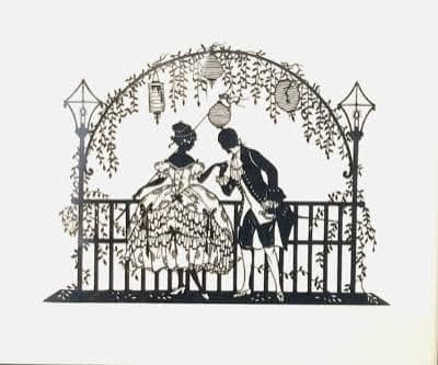 Paper Silhouette Cutting (Scherenschnitte)